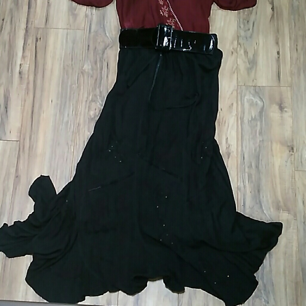 🎇SALE🎇 Chañna Rayon Full Length Skirt - Picture 3 of 7